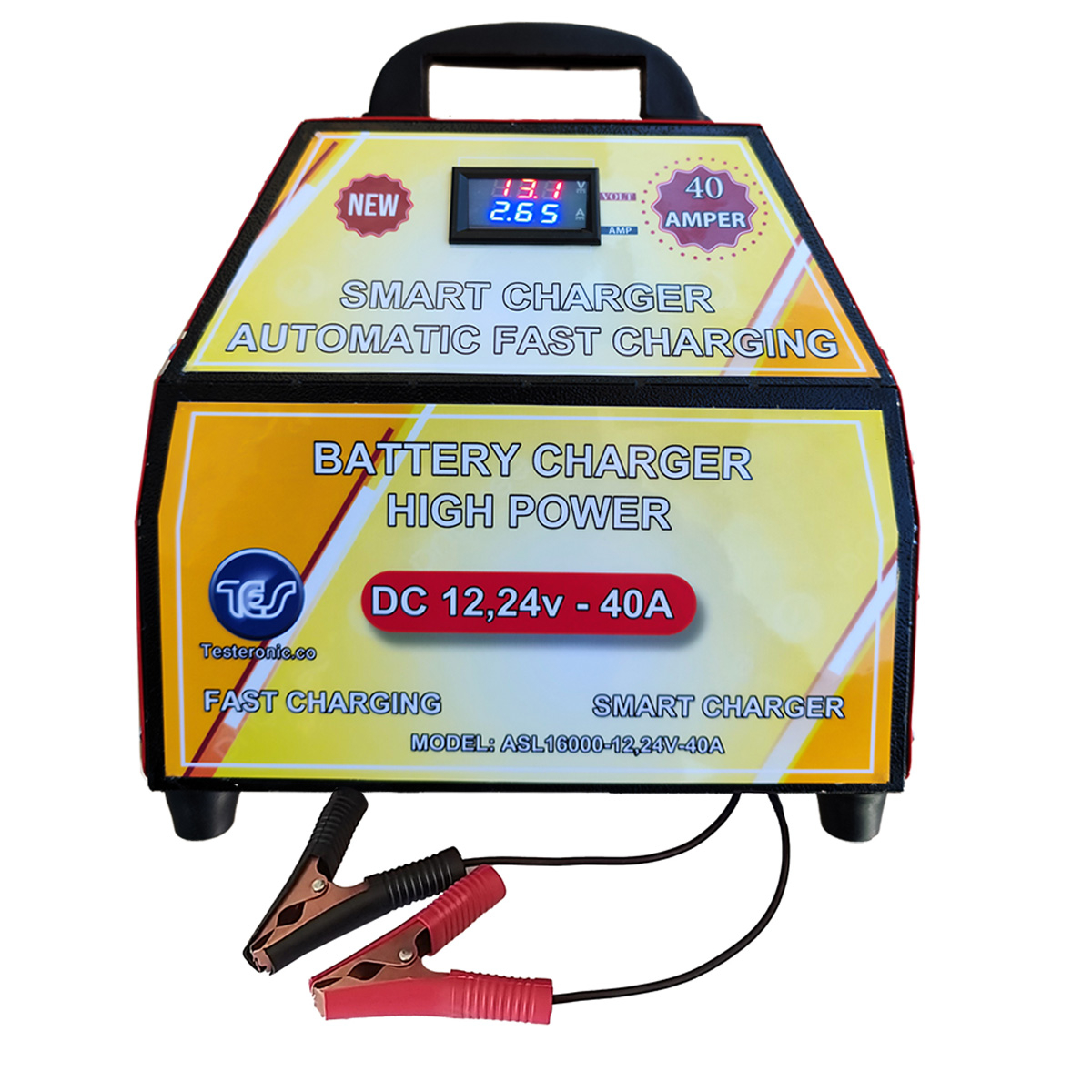 شارژر باتری خودرو مدل ASL16000-40A-12-24V