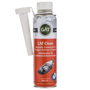 محلول تمیز کننده سنسور اکسیژن و مبدل کاتالیزور خودرو گات مدل Cat Clean-620732 حجم 300 میلی لیتر