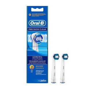 سری مسواک برقی اورال بی مدل Oral-B Precision Clean بسته 2 عددی