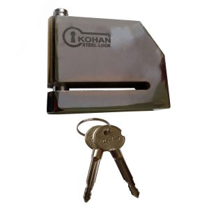 قفل دیسک کهن مدل سیلندر چهار پر کد STEEL LOCK