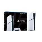 کنسول بازی سونی مدل PlayStation 5 Slim Digital Edition ظرفیت یک ترابایت ریجن 2016A اروپا به همراه دسته اضافه