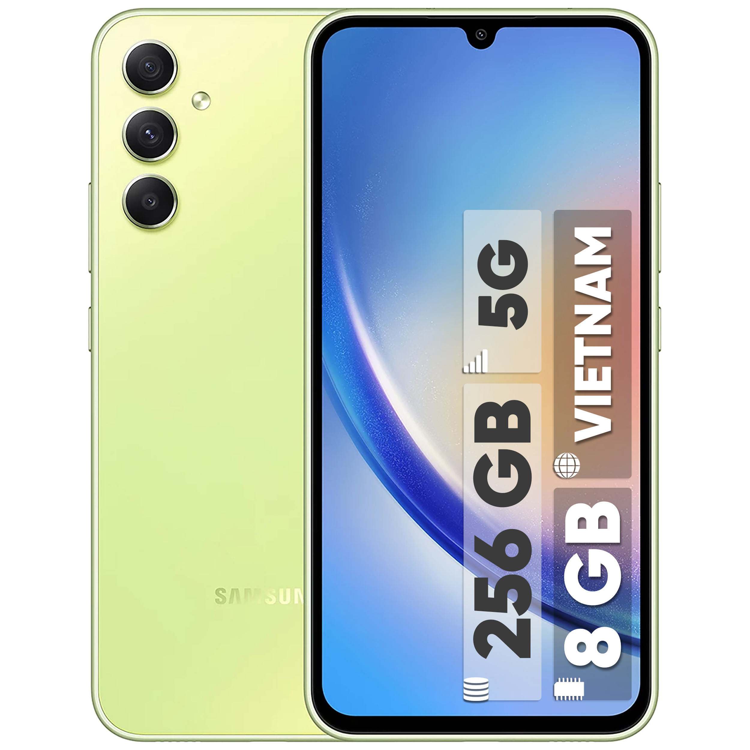 گوشی موبایل سامسونگ مدل Galaxy A34 5G دو سیم کارت ظرفیت 256 گیگابایت و رم 8 گیگابایت - ویتنام