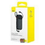 پاوربانک بیسوس مدل 22.5W QPow2 Dual Cable ظرفیت 10000 میلی آمپر ساعت