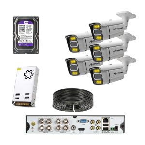 سیستم امنیتی مدل FULL KIT AHD 5 CCTV - AXESSLINK