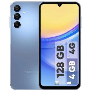 گوشی موبایل سامسونگ مدل Galaxy A15 دو سیم کارت ظرفیت 128 گیگابایت و رم 4 گیگابایت