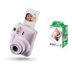 دوربین عکاسی چاپ سریع فوجی فیلم مدل Instax Mini 12 به همراه کاغذ چاپگر 20عددی