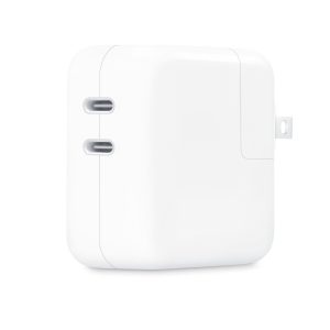 شارژر دیواری 35 وات اپل مدل Dual USB-C Port