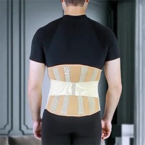 کرست کمر سخت الاستیک برند تسکین طب