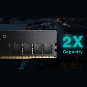 رم کامپیوتر DDR5  تک کاناله 4800 مگاهرتز CL40 ای دیتا مدل Premier ظرفیت 16 گیگابایت