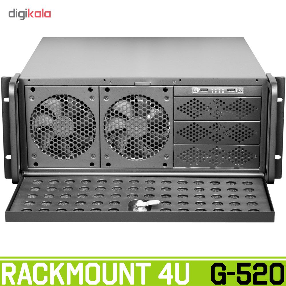 کیس کامپیوتر گرین مدل G520 4U