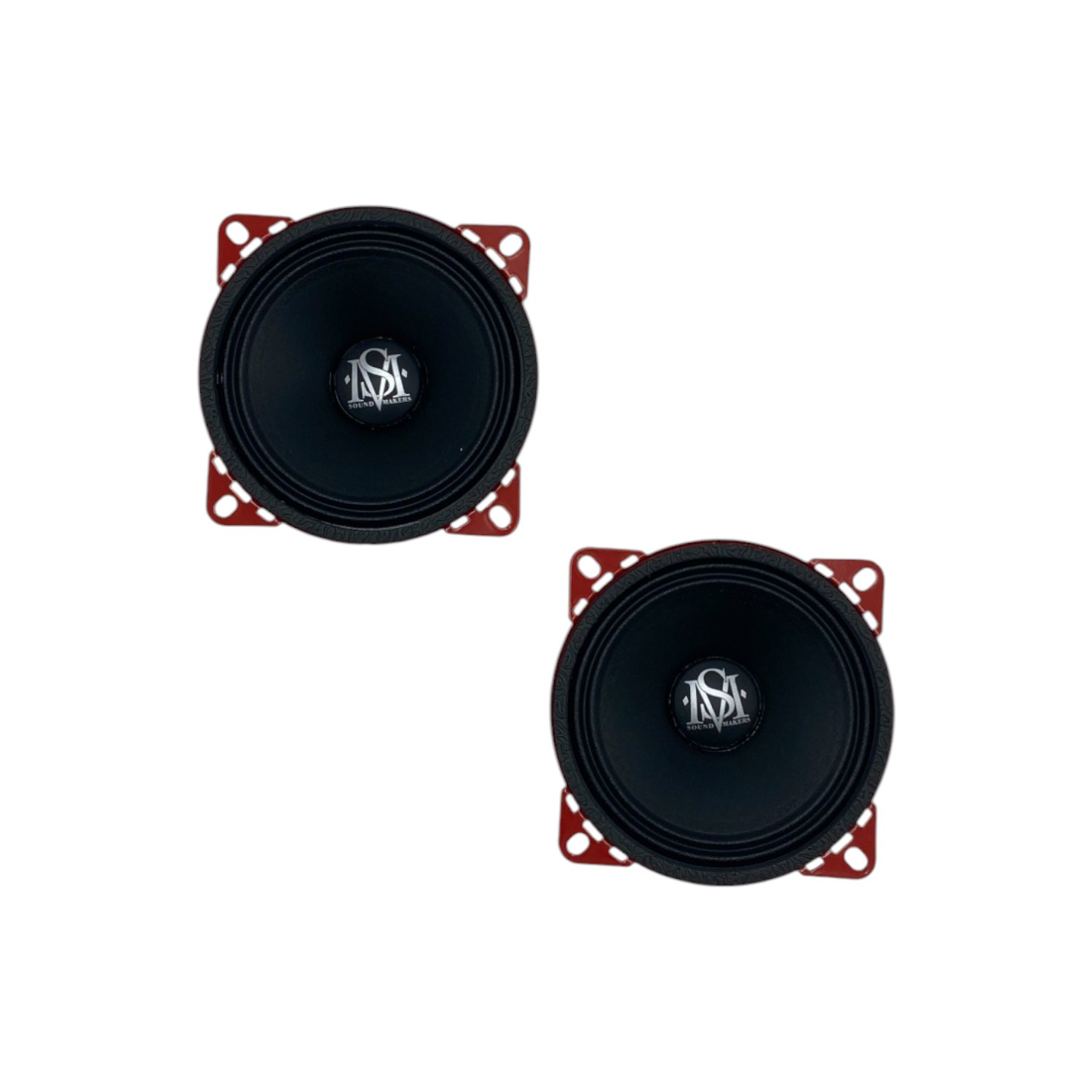 میدرنج درب جلو راست خودرو ساند میکر مدل SM-4404 سایز 4 اینچ بسته 2 عددی
