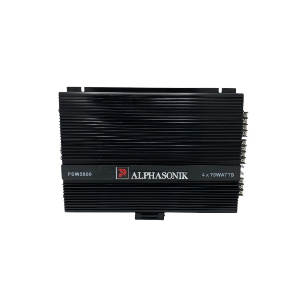 آمپلی فایر خودرو 4 کانال آلفاسونیک مدل PSW 5800