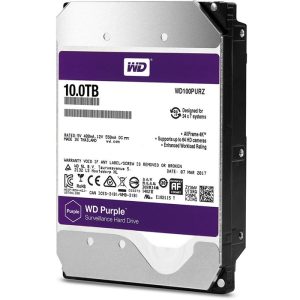 هارددیسک اینترنال وسترن دیجیتال مدل Purple WD100PURZ ظرفیت 10 ترابایت