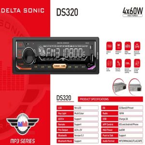 پخش کننده خودرو دلتا سونیک مدل DS320