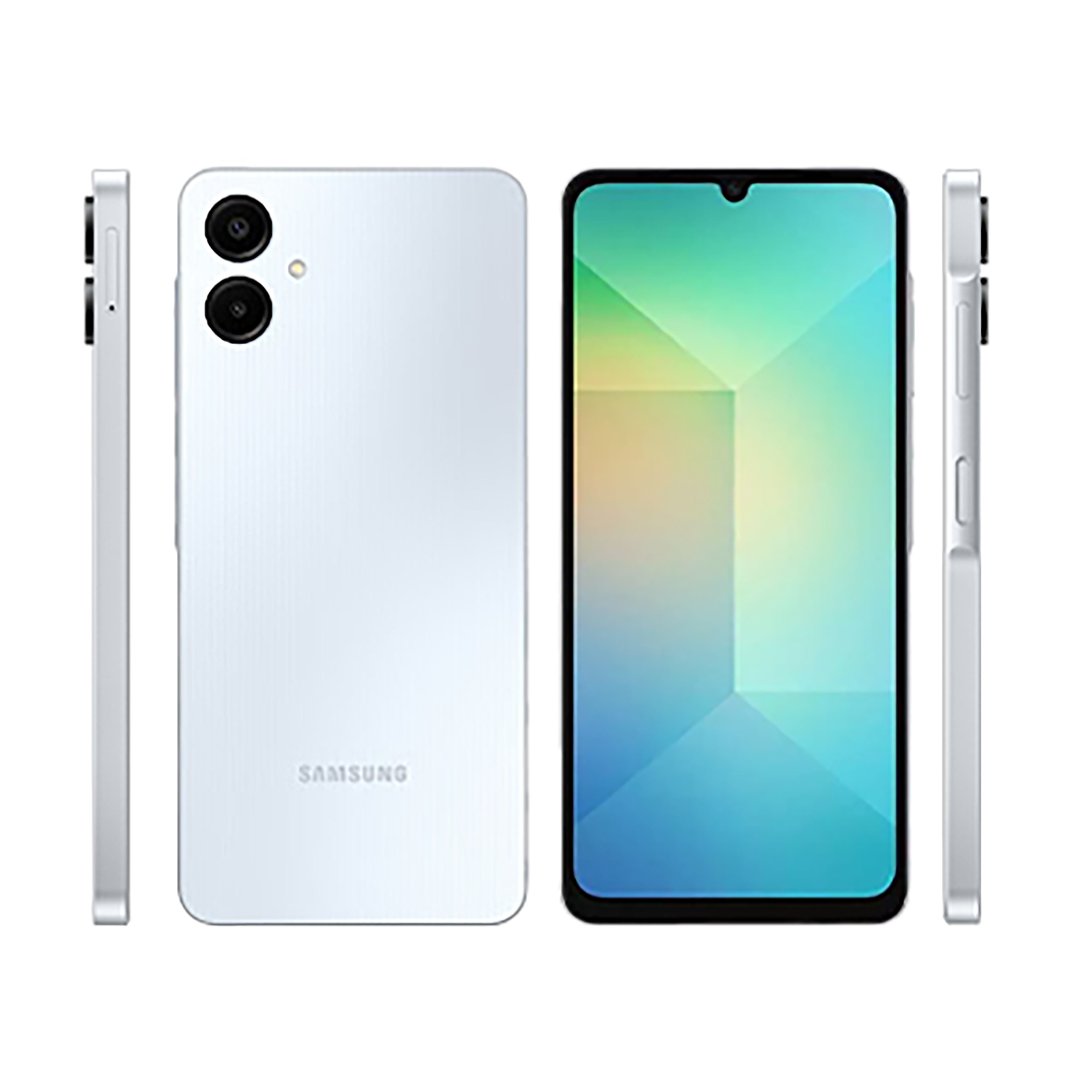 گوشی موبایل سامسونگ مدل Galaxy A06 دو سیم کارت ظرفیت 128 گیگابایت و رم 4 گیگابایت - به همراه شارژر 25 وات سامسونگ