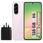 گوشی موبایل سامسونگ مدل Galaxy A56 دو سیم کارت ظرفیت 128 گیگابایت و رم 8 گیگابایت - ویتنام - به همراه شارژر 45 وات سامسونگ