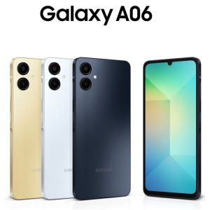گوشی موبایل سامسونگ مدل Galaxy A06 5G دو سیم کارت 128 گیگابایت و رم 4 گیگابایت به همراه شارژر 25 وات سامسونگ