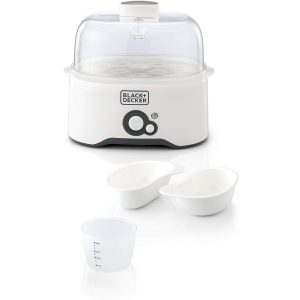 تخم‌مرغ پز بلک اند دکر مدل Eg200 با ظرفیت شش عدد تخم‌مرغ