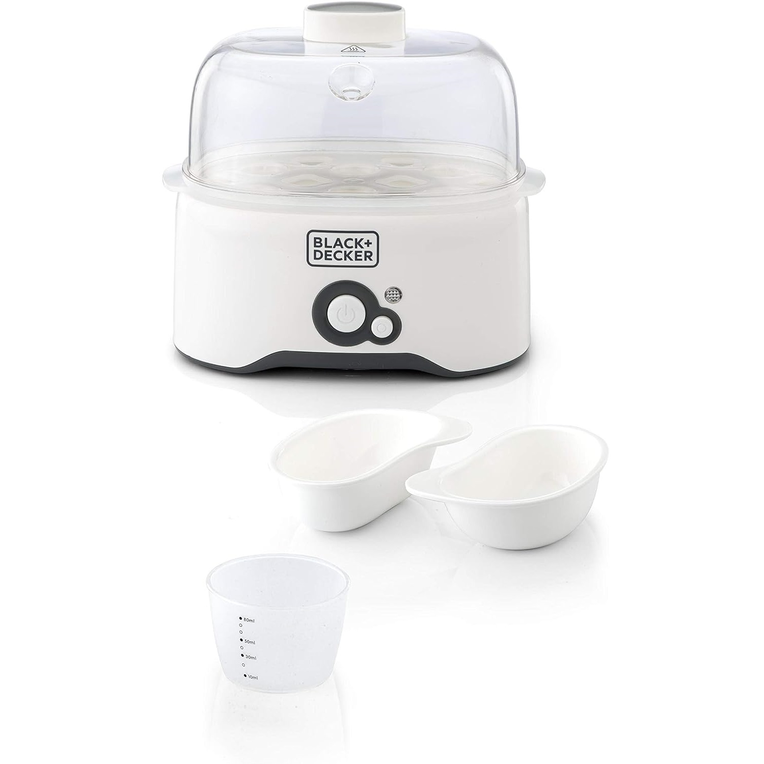 تخممرغ پز بلک اند دکر مدل Eg200 با ظرفیت شش عدد تخممرغ