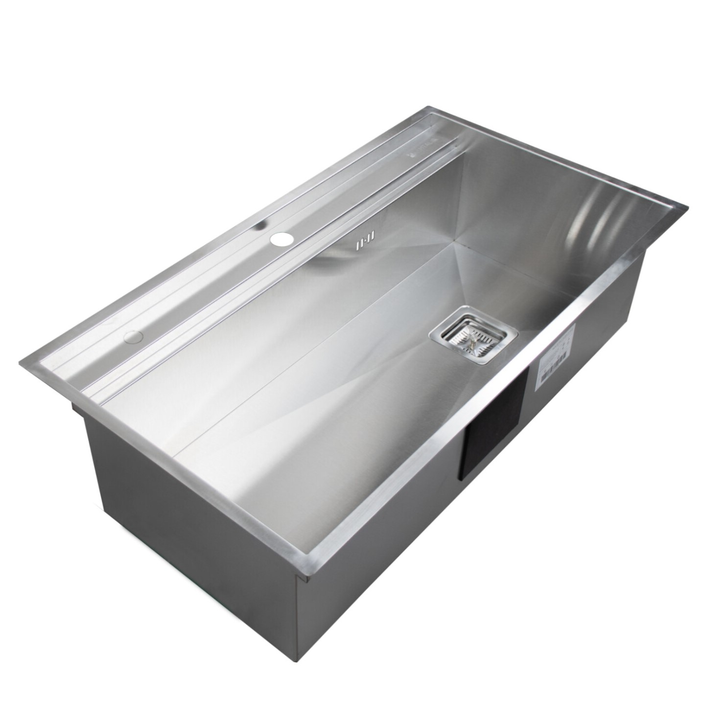 سینک ظرفشویی استیل توکار یک لگنه کمتال مدل A-90