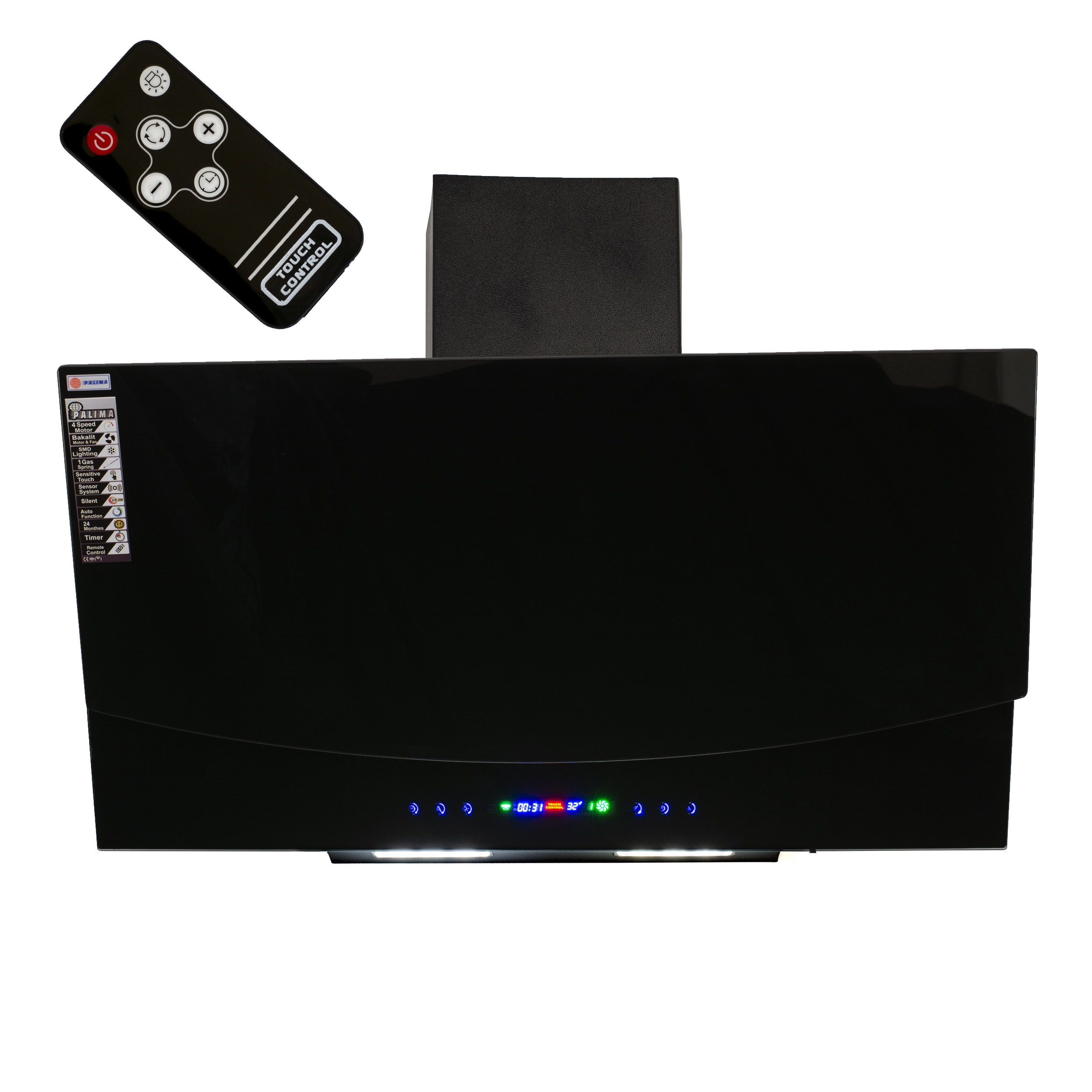 ست هود و اجاق گاز صفحهای پالیما مدل SM