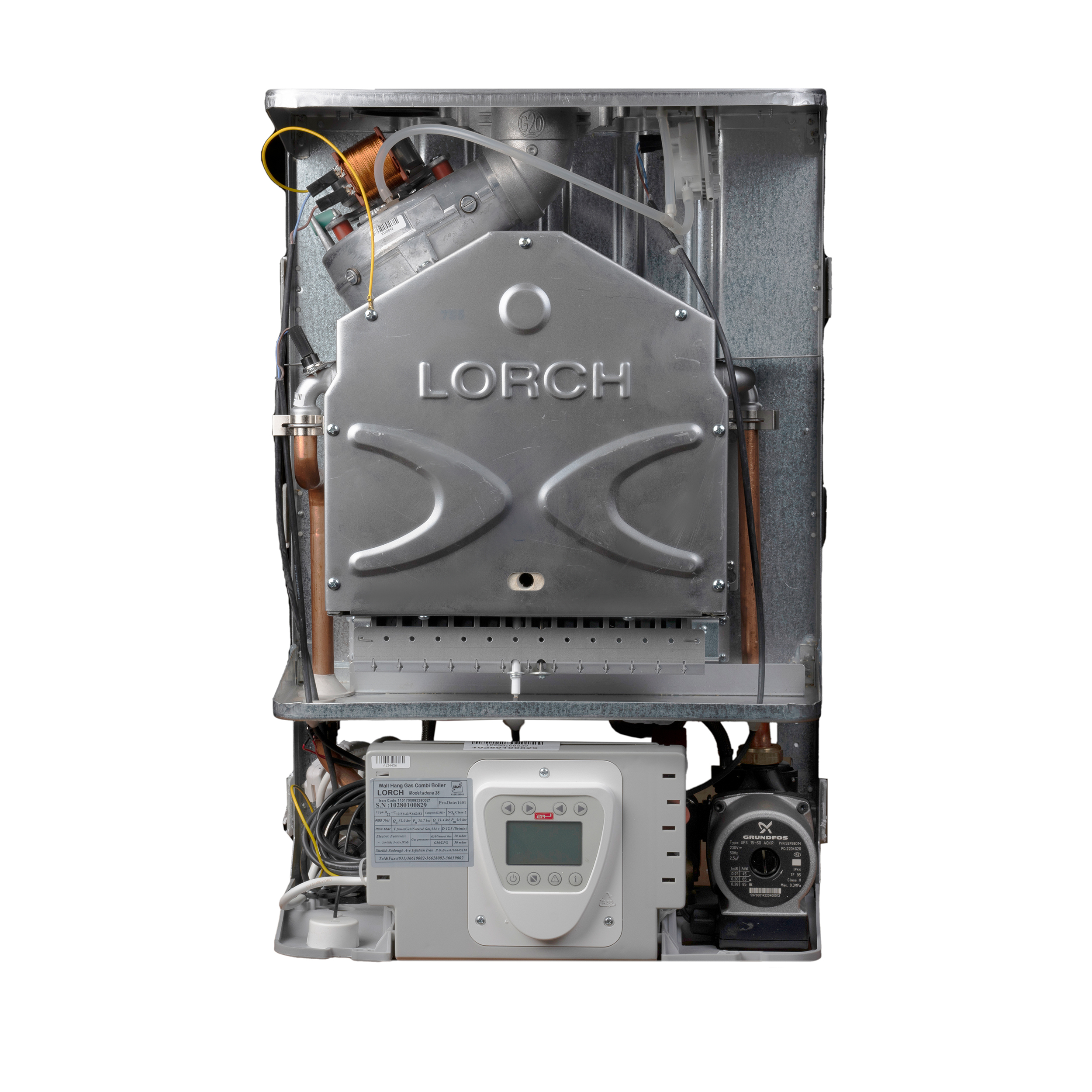 پکیج شوفاژ دیواری لورچ مدل Adena 28000