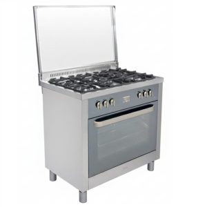 اجاق گاز فر دار پنج شعله اخوان مدل M14-EDTR