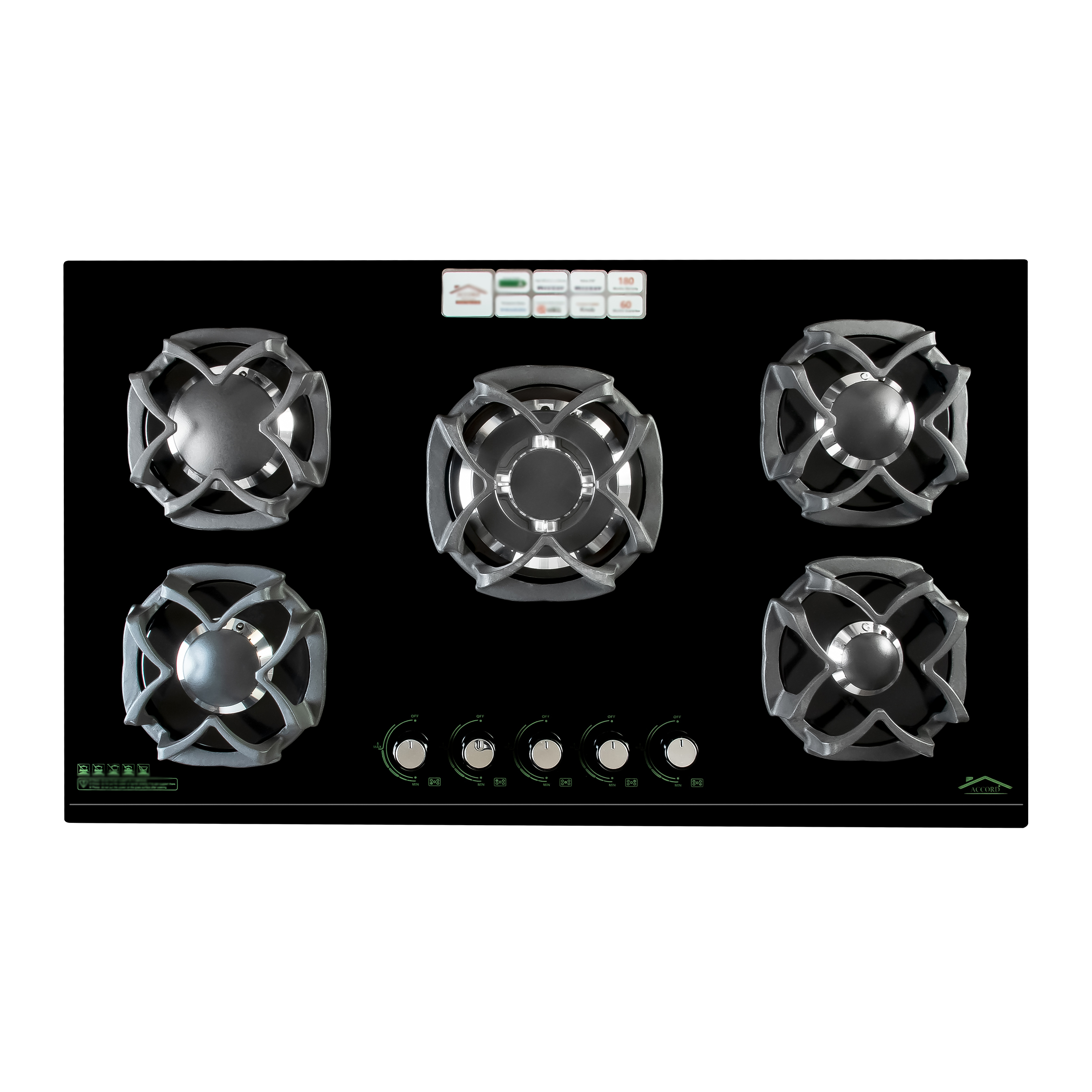 اجاق گاز 5 شعله آکورد مدل AG5031