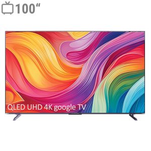 تلویزیون 100 اینچ کیو ال ای دی هوشمند ایکس ویژن مدل 100X15