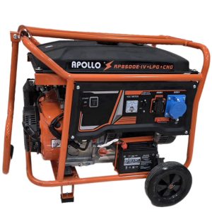 موتور برق گازسوز 20 اسب بخار آپولو  مدل 8500 استارتی AP-8500E-IV+LPG+CNG