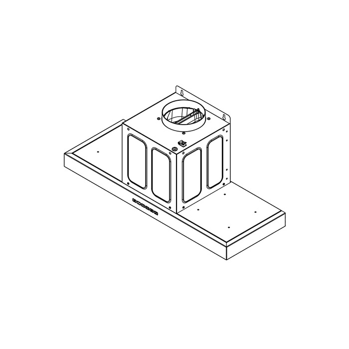 هود مخفی کن مدل آرتیما 14 سایز 79.5