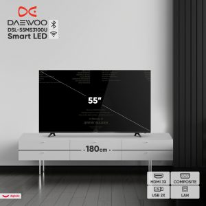 تلویزیون 55 اینچ ال ای دی هوشمند دوو مدل DSL-55MS3100U