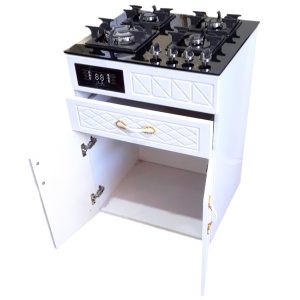 اجاق گاز 4 شعله هاکان مدل اجاق گاز چهار شعله دو درب_HT_M6