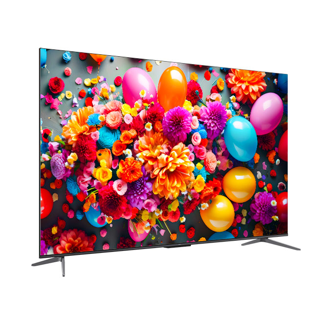 تلویزیون 75 اینچ کیو ال ای دی هوشمند تی سی ال مدل 75C645