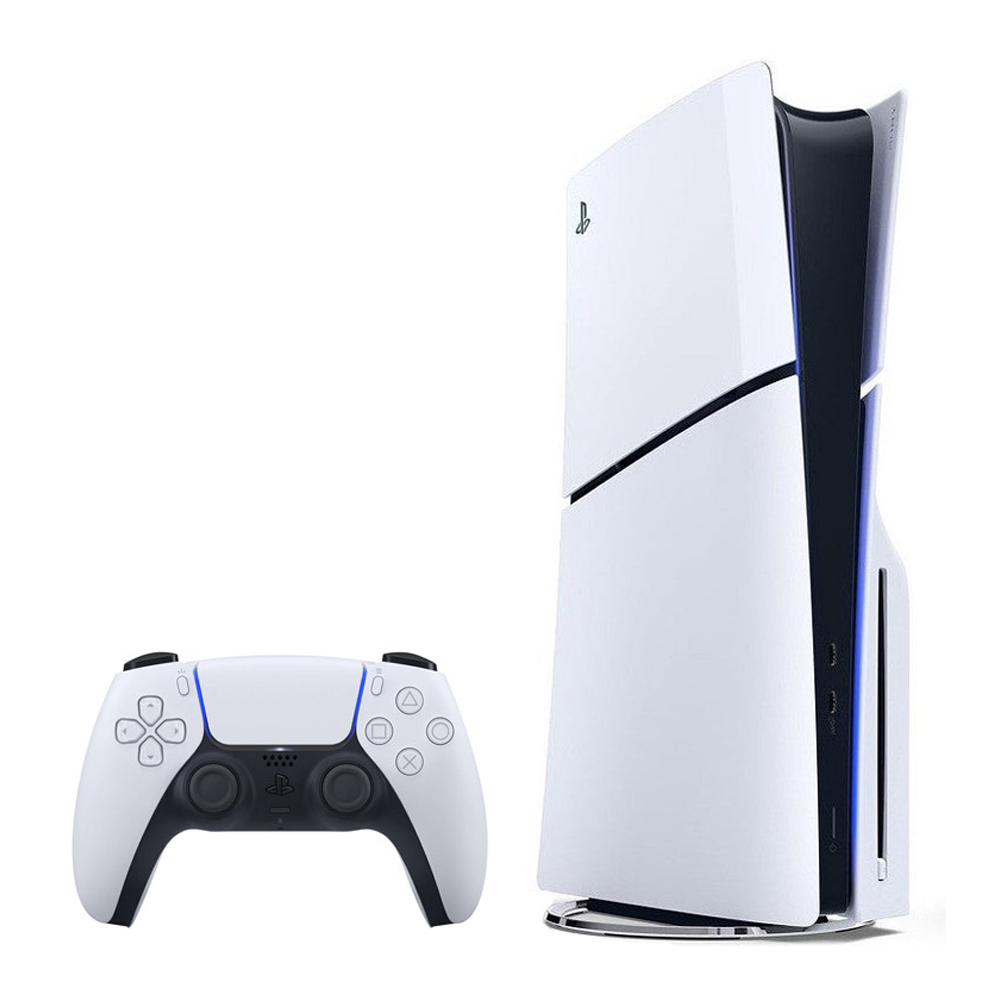 کنسول بازی سونی مدل PlayStation 5 Slim ظرفیت 1 ترابایت ریجن CFI-2116 اروپا به همراه دسته اضافی و پایه شارژر