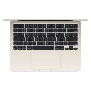 لپ تاپ 13.6 اینچی اپل مدل MacBook Air MW0Y3 2025 LLA-M4-16GB RAM-256GB SSD