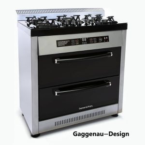 اجاق گاز کابینتی پنج شعله جنرال پارس مدل Gaggenau-Design