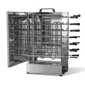 کباب‌پز برقی آرتاسان مدل خانگی استیل ۱۴ سیخ