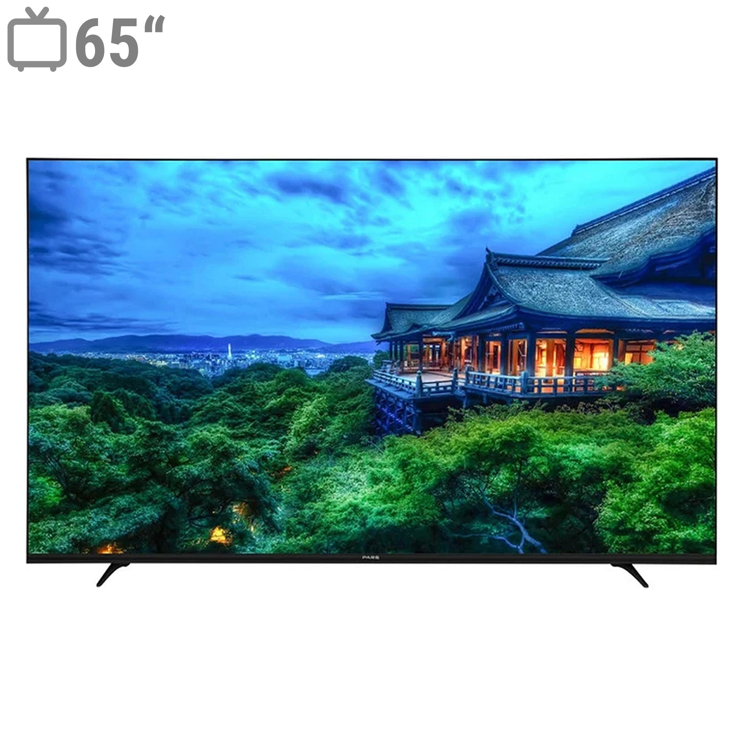تلویزیون ال ای دی هوشمند پارس مدل P65U620 سایز 65 اینچ