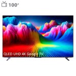 تلویزیون 100 اینچ کیو ال ای دی هوشمند ایکس ویژن مدل 100X25