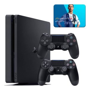کنسول بازی سونی مدل Playstation 4 Slim ریجن 2 کد CUH-2216B ظرفیت 1 ترابایت به همراه 20 عدد بازی