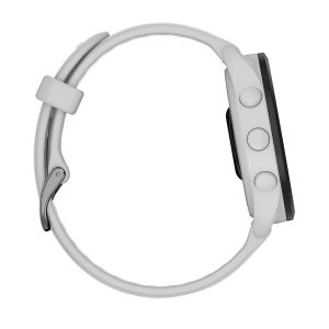 ساعت هوشمند گارمین مدل Forerunner 165 دارای قابلیت های کنترل موسیقی (Music Player)، قابلیت تغییر طرح ساعت یا تم بند سیلیکون