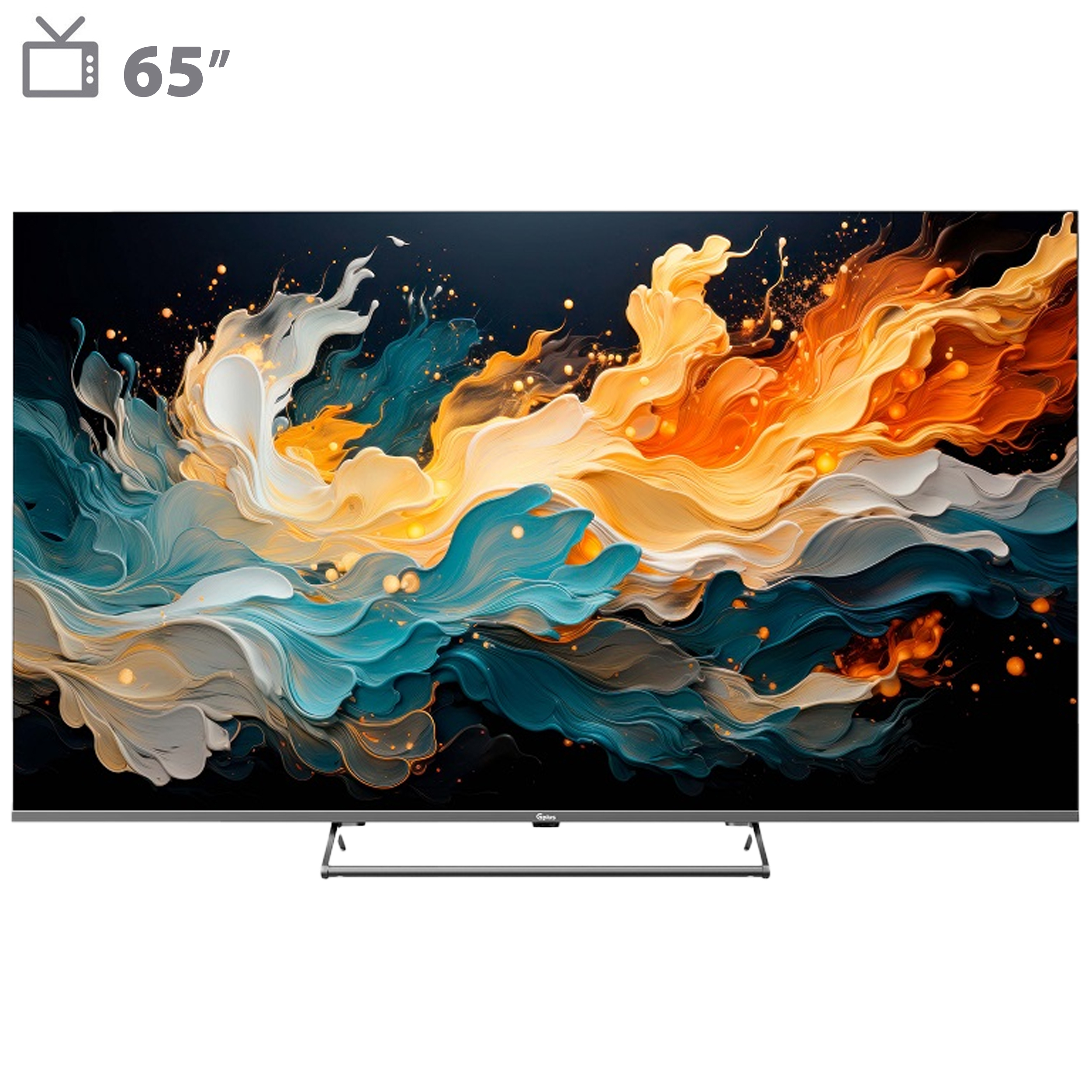 تلویزیون 65 اینچ کیو ال ای دی هوشمند جی پلاس مدل GTV-65SQM647SP