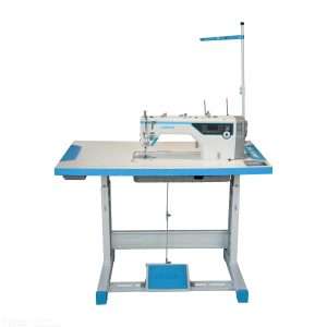 چرخ خیاطی جک مدل صنعتی راسته دوز تمام اتوماتیک جک مدل A5B - به همراه میز و پایه