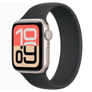 ساعت هوشمند 40 میلی متری اپل مدل SE 3 Aluminum Case با بند سیلیکونی