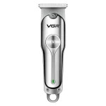 ماشین اصلاح موی سر و صورت وی جی ار مدل V-071 با تیغه دوار روکش الماس، موتور 8500 دور در دقیقه، باتری 600 میلی‌آمپر ساعت، شارژ USB، استفاده خشک و مرطوب و شانه قابل تنظیم دستی