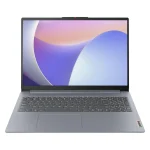 لپ‌تاپ لنوو مدل IdeaPad Slim 3 15IRU8 با پردازنده Core i3-1315U، رم LPDDR5 8GB با فرکانس 4800MHz، حافظه SSD با ظرفیت 256GB، نمایشگر 15.6 اینچ TN با وضوح Full HD
