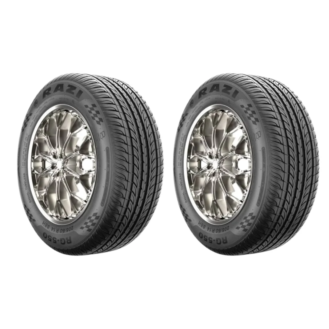 d8ba8fc604c1f91a7fb3c62f68b18b5291c7c91d_1759520967 لاستیک خودرو رازی تایر مدل RG550 سایز 195/65/15 تولید سال 2025 - 2 حلقه - Image 1