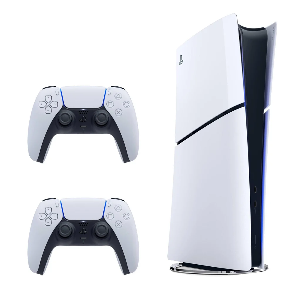 dc33e95d30d805b604ea55e1305477e5479b1148_1766318914 کنسول بازی سونی مدل PlayStation 5 Slim Digital Edition ظرفیت 825 گیگابایت ریجن CFI-2116 اروپا به همراه دسته اضافی - Image 1
