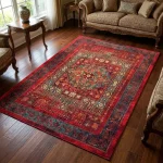 فرش ماشینی محتشم 1200 شانه 3600 تراکم مدل 100101